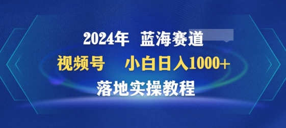 2024年视频号蓝海赛道百家讲坛，小白日入1000+，落地实操教程-玖卿社区