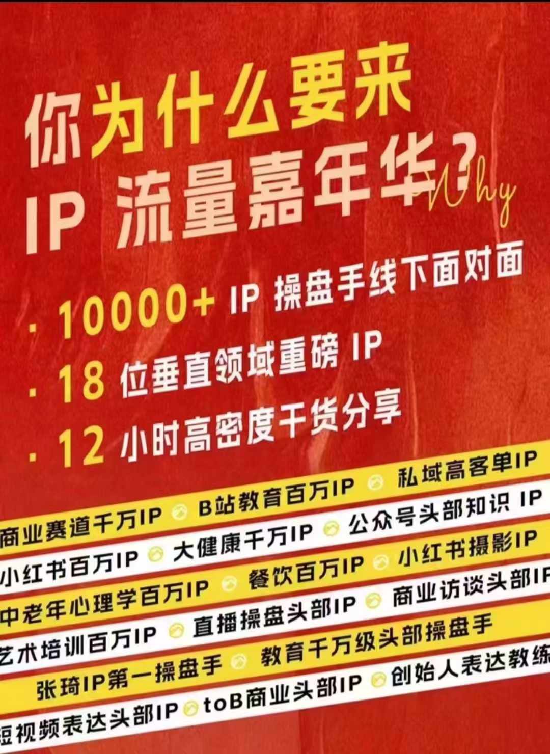 群响IP流量嘉年华，​现场视频+IP江湖2024典藏版PPT-玖卿社区