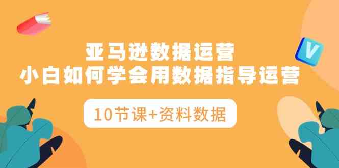 （10158期）亚马逊数据运营，小白如何学会用数据指导运营（10节课+资料数据）-玖卿社区