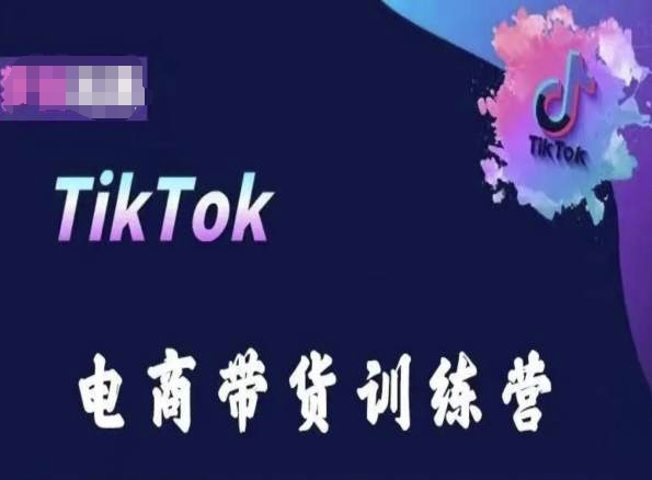 TikTok电商带货训练营，跟随时代潮流，跨境掘金-玖卿社区