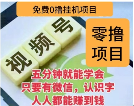 微信视频号挂机零成本撸米项目，单号一天收益多米，帐号越多收益就越高！-玖卿社区