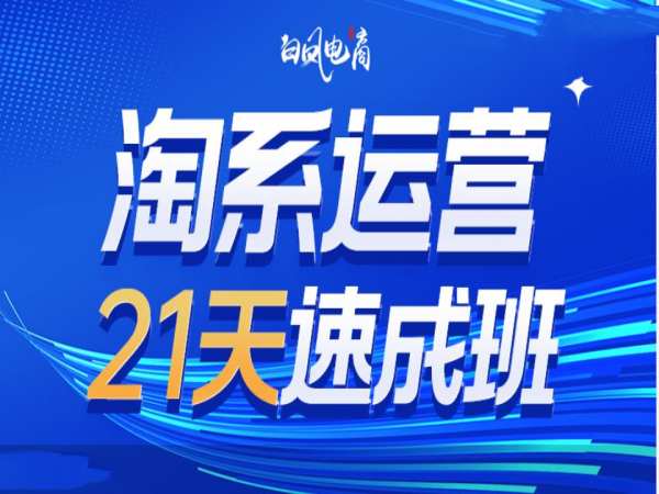 淘系运营21天速成班35期，年前最后一波和2025方向-玖卿社区