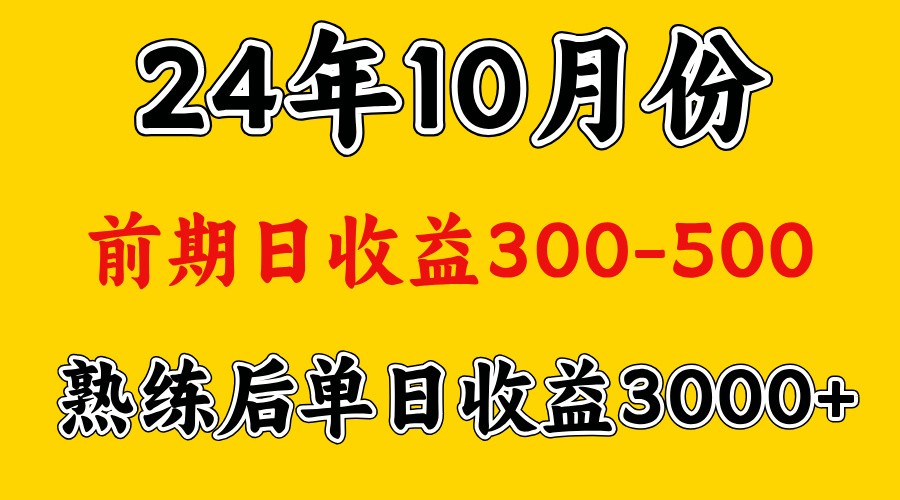 高手是怎么赚钱的.前期日收益500+熟练后日收益3000左右-玖卿社区