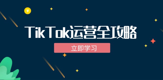 TikTok实战运营全攻略：从下载软件到变现，抖音海外版实操教程-玖卿社区