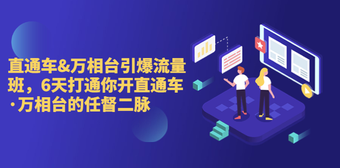 直通车+万相台引爆流量班，6天打通你开直通车·万相台的任督 二脉-玖卿社区