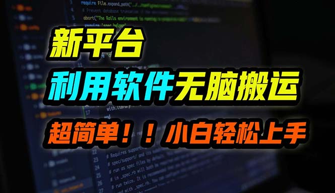 B站平台用软件无脑搬运，月赚10000+，小白也能轻松上手-玖卿社区