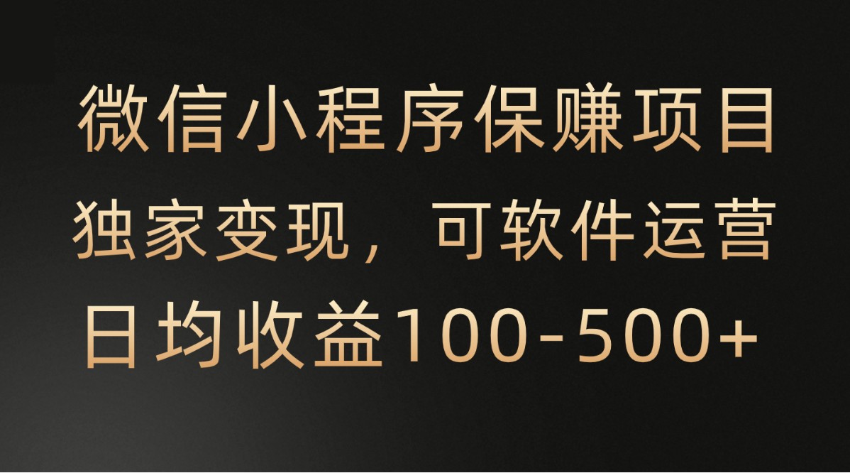 腾讯官方项目，可软件自动运营，稳定有保障，时间自由，永久售后，日均收益100-500+-玖卿社区