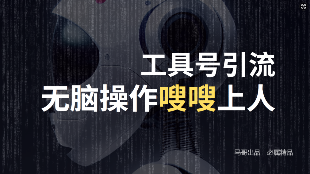 24年抖音最新工具号日引流300+创业粉，日入5000+-玖卿社区